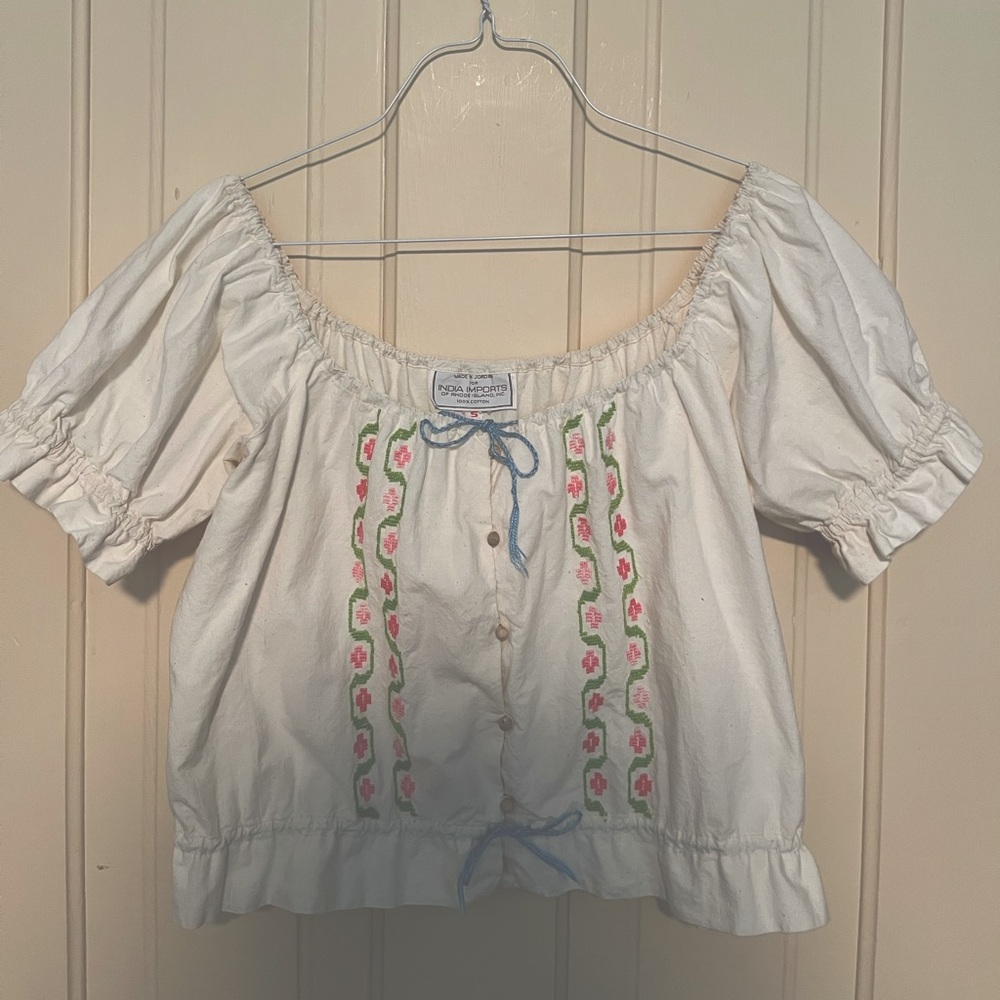 Adorable Peasant Blouse